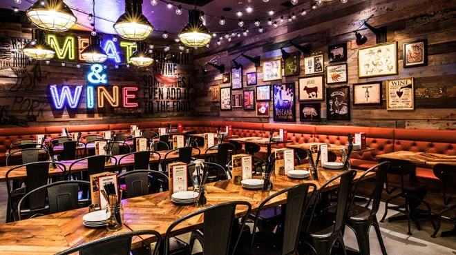 Meat & Wine Winehall glamour Shinbashi